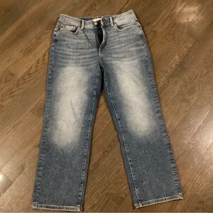 Warp + Weft Light Blue Straight Jeans